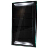 Specchio LED Verticale | Controllo tramite interruttore a muro | Luce bianca fredda - Reyze Serie Salono Modello 7